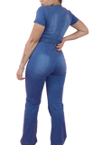Around Denim Jumpsuit